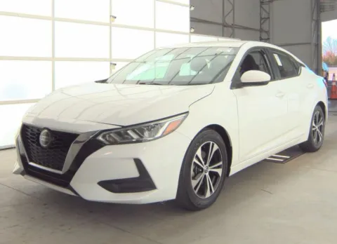White 2021 NISSAN SENTRA SV for sale in Columbus, OH
