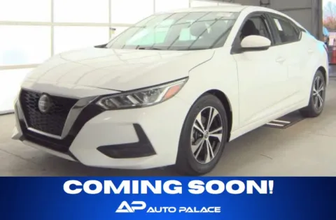 White 2021 NISSAN SENTRA SV for sale in Columbus, OH