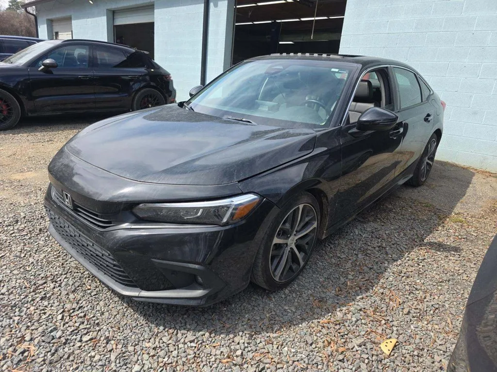 Black 2024 HONDA CIVIC TOURING for sale in Columbus, OH