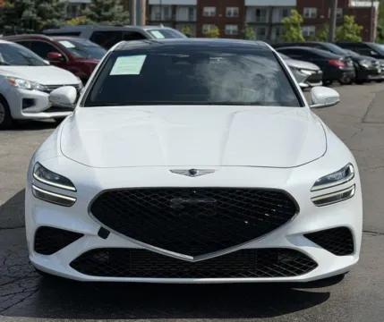 Photos of 2022 GENESIS G70 PRESTIGE BROWN LEATHER CLEAN for sale in Columbus, OH at Auto Palace