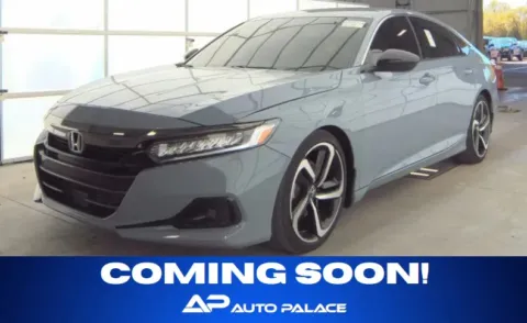 Gray 2021 HONDA ACCORD SPORT SE for sale in Columbus, OH