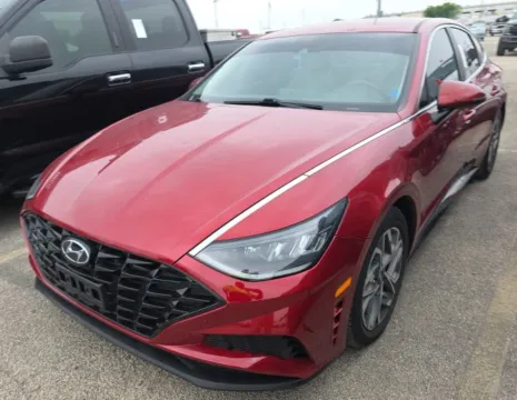 Red 2023 HYUNDAI SONATA SEL for sale in Columbus, OH