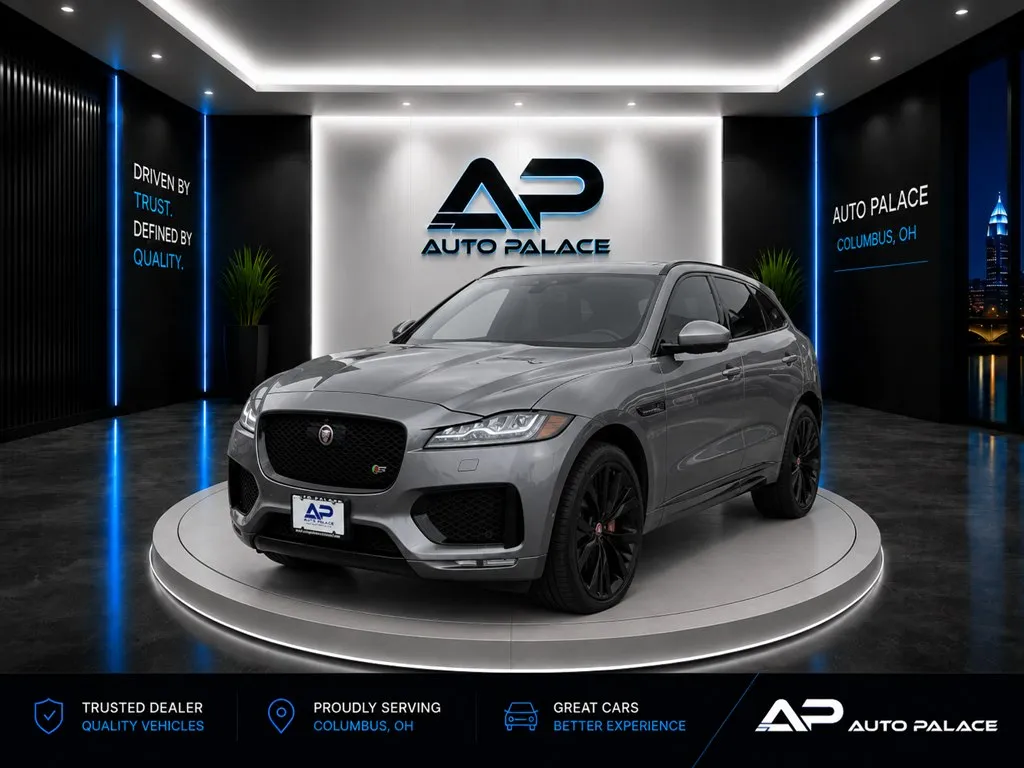 Gray 2020 JAGUAR F-PACE S KBB VALUE 27K WOW for sale in Columbus, OH