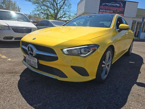Yellow 2020 MERCEDES-BENZ CLA 250 for sale in Columbus, OH