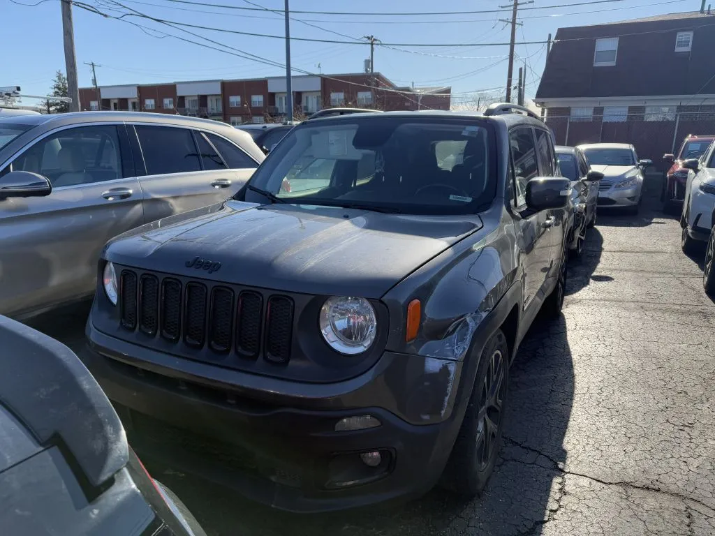 Gray 2018 JEEP RENEGADE LATITUDE for sale in Columbus, OH