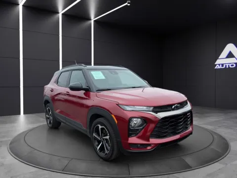 Red 2021 CHEVROLET TRAILBLAZER RS for sale in Columbus, OH