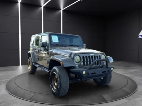 Another view of 2015 JEEP WRANGLER UNLIMI SAHARA for sale in Columbus, OH at Auto Palace
