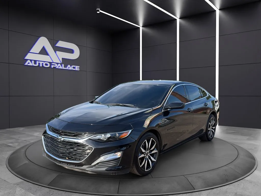 Black 2024 CHEVROLET MALIBU RS KBB VALUE $19,400 WOW for sale in Columbus, OH
