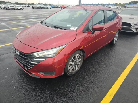 Red 2025 NISSAN VERSA SV KBB VALUE $18,299 for sale in Columbus, OH