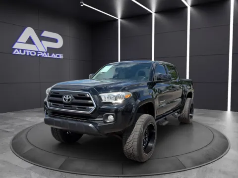 Black 2016 TOYOTA TACOMA DOUBLE CAB for sale in Columbus, OH