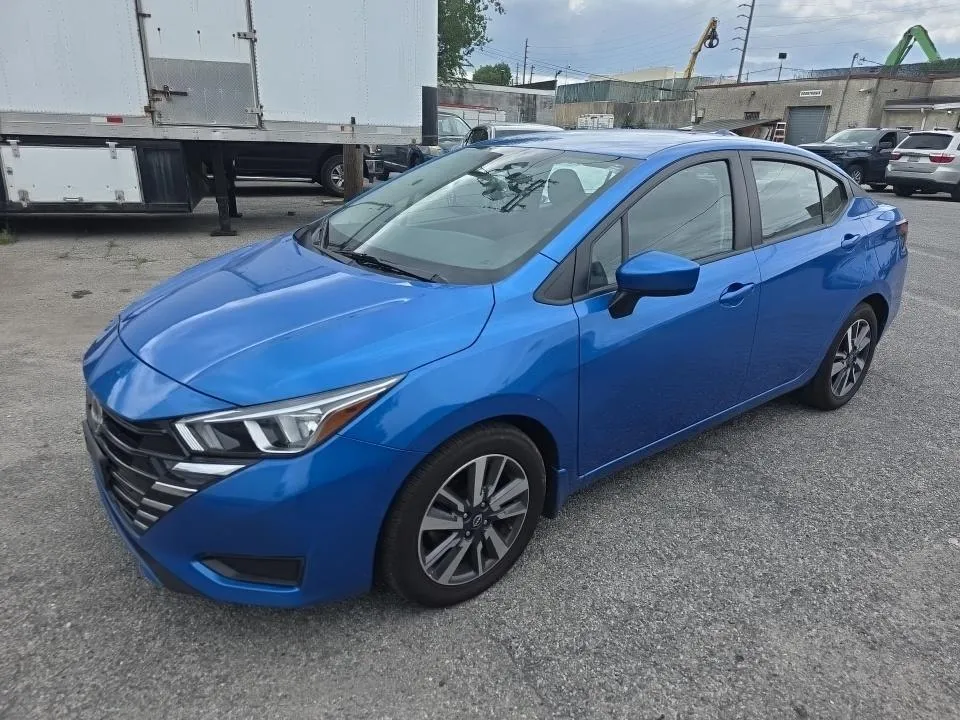 Blue 2024 NISSAN VERSA SV for sale in Columbus, OH