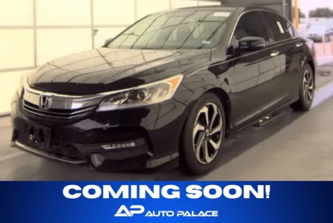 Black 2017 HONDA ACCORD EX for sale in Columbus, OH