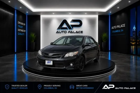Black 2013 TOYOTA COROLLA S RELIABLE GAS SAVER for sale in Columbus, OH