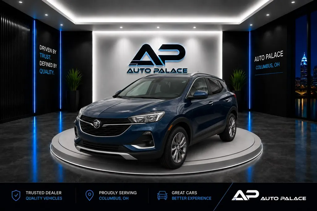 Blue 2021 BUICK ENCORE GX SELECT GAS SAVER CLEAN SUV for sale in Columbus, OH