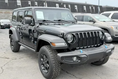 Another view of 2023 JEEP WRANGLER 4XE HYBRID GAS SAVER for sale in Columbus, OH at Auto Palace