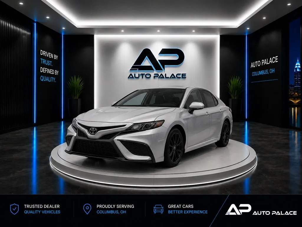 Silver 2021 TOYOTA CAMRY SE for sale in Columbus, OH