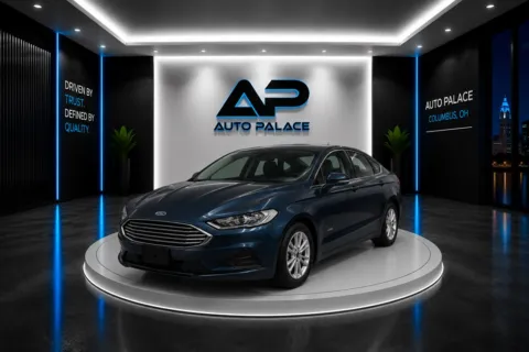 Blue 2018 FORD FUSION S for sale in Columbus, OH
