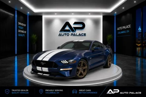 Blue 2020 FORD MUSTANG GT MANUAL LEATHER BIG SCREEN for sale in Columbus, OH