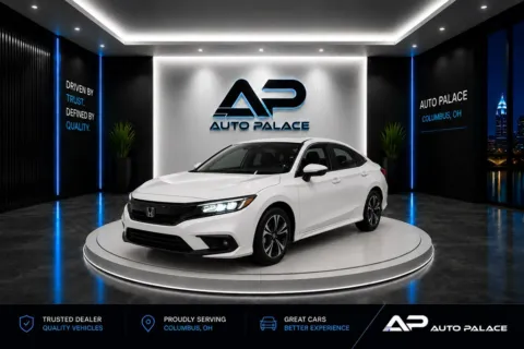 White 2020 HONDA CIVIC LX for sale in Columbus, OH