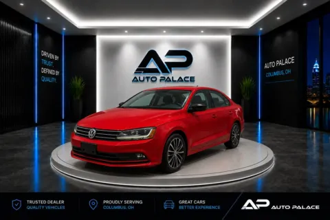 Red 2017 VOLKSWAGEN JETTA SPORT for sale in Columbus, OH