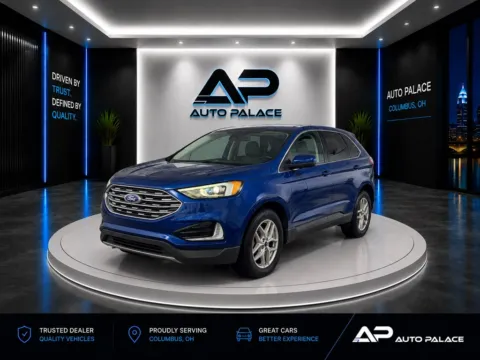 Blue 2022 FORD EDGE SEL for sale in Columbus, OH