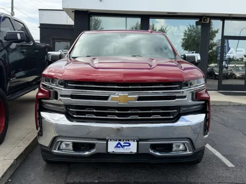 Red 2020 CHEVROLET SILVERADO 1500 LTZ LEATHER ROOF NAV 4X4 SHARP for sale in Columbus, OH
