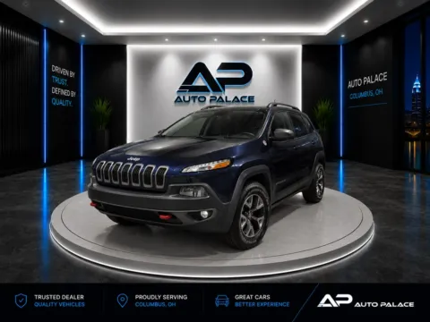Blue 2015 JEEP CHEROKEE TRAILHAWK for sale in Columbus, OH