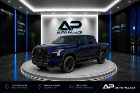 Blue 2025 TOYOTA TUNDRA CREWMAX LIMITED for sale in Columbus, OH