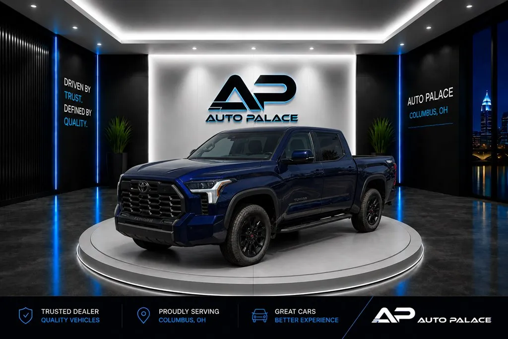 Blue 2025 TOYOTA TUNDRA CREWMAX LIMITED for sale in Columbus, OH