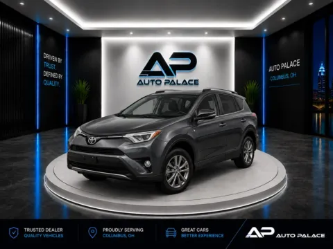 Gray 2017 TOYOTA RAV4 LIMITED for sale in Columbus, OH