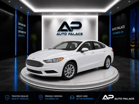 White 2018 FORD FUSION S for sale in Columbus, OH