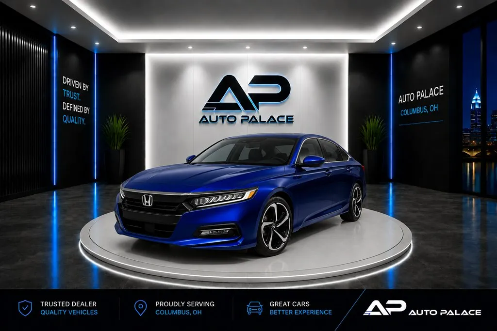 Blue 2021 HONDA ACCORD SPORT GAS SAVER GREAT PRICE for sale in Columbus, OH