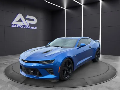 Blue 2017 CHEVROLET CAMARO 2SS LOADED SHARP COLOR for sale in Columbus, OH