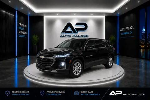 Black 2022 CHEVROLET TRAVERSE LS for sale in Columbus, OH