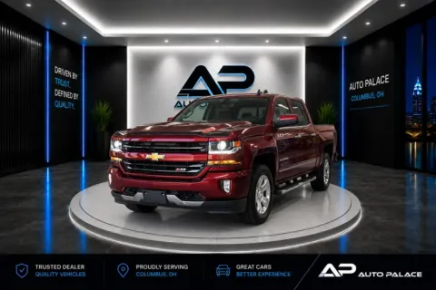 Red 2017 CHEVROLET SILVERADO 1500 LT for sale in Columbus, OH