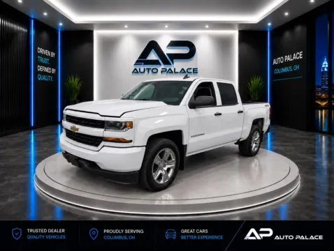 White 2018 CHEVROLET SILVERADO 1500 CUSTOM for sale in Columbus, OH