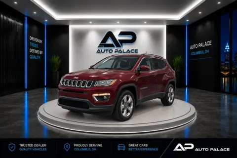 Red 2021 JEEP COMPASS LATITUDE for sale in Columbus, OH