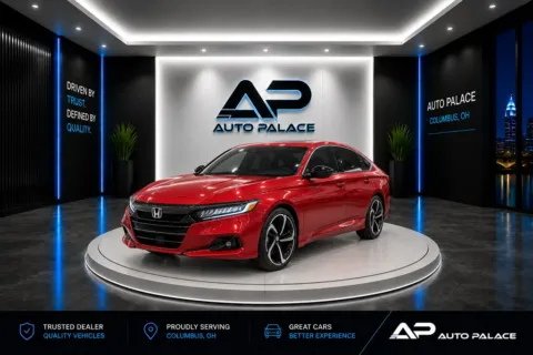 Red 2022 HONDA ACCORD SPORT for sale in Columbus, OH