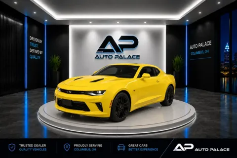 Yellow 2018 CHEVROLET CAMARO LT for sale in Columbus, OH