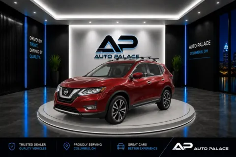 Red 2017 NISSAN ROGUE S for sale in Columbus, OH