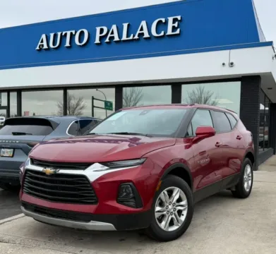 Red 2022 CHEVROLET BLAZER 2LT for sale in Columbus, OH