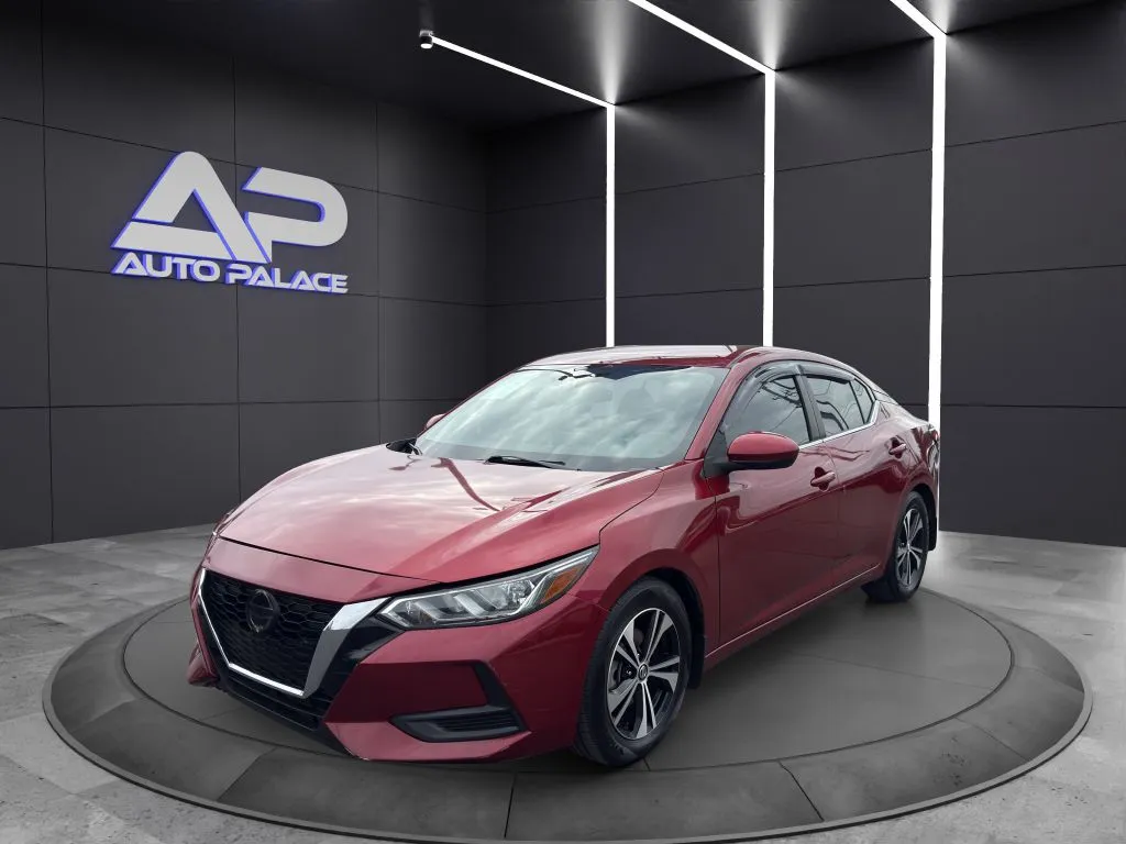 Red 2021 NISSAN SENTRA SV KBB VALUE 15K WOW for sale in Columbus, OH