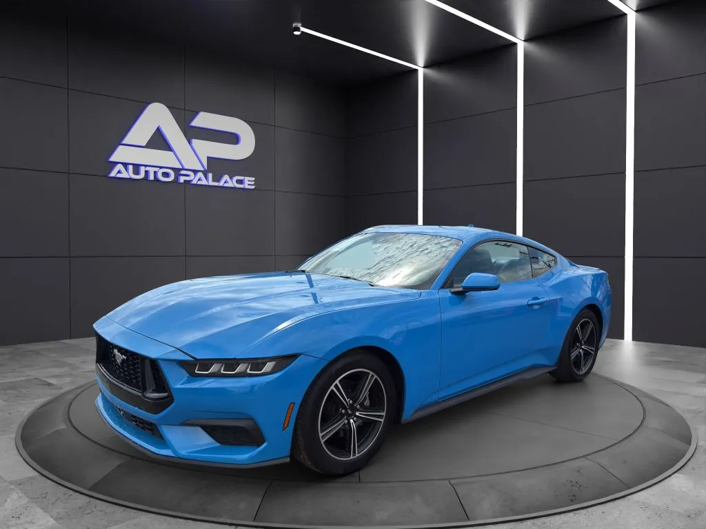 Blue 2024 FORD MUSTANG PREMIUM KBB VALUE 33K WOW for sale in Columbus, OH