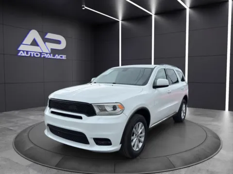 White 2019 DODGE DURANGO SXT for sale in Columbus, OH