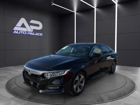Black 2018 HONDA ACCORD EX KBB VALUE 19K WOW for sale in Columbus, OH