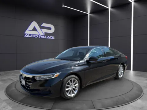 Black 2021 HONDA ACCORD LX for sale in Columbus, OH