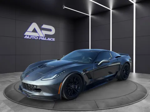 Gray 2017 CHEVROLET CORVETTE Z06 1LZ for sale in Columbus, OH