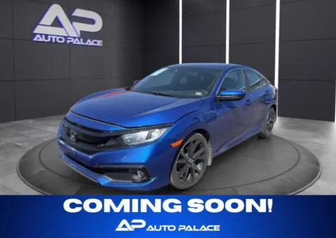 Blue 2020 HONDA CIVIC SPORT for sale in Columbus, OH