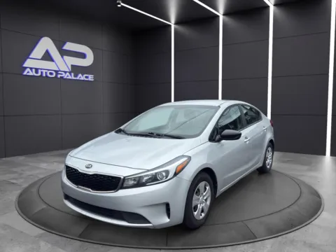 Silver 2017 KIA FORTE LX for sale in Columbus, OH