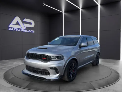 Silver 2018 DODGE DURANGO SRT KBB VALUE 43K WOW for sale in Columbus, OH